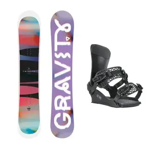 Gravity Trinity 25/26 dámský snowboard + Gravity Fenix black 25/26 vázání - 151 cm + S (EU 37) obraz