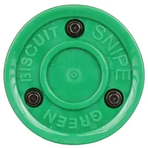 Green Biscuit Sniper zelený tréninkový hokejový puk obraz