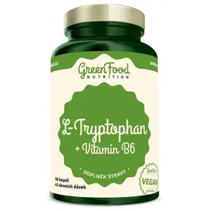 GreenFood L-Tryptophan 90 kapslí obraz