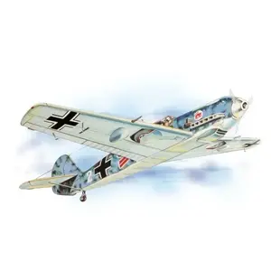 Guillow Messerschmitt Bf-109 619 mm laserově vyřezávaná stavebnice letadla obraz