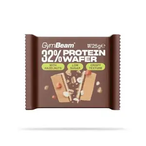 GymBeam 32% Protein Wafer 25 g obraz