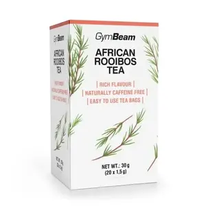 GymBeam Africký rooibos čaj 20 x 1, 5 g obraz