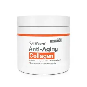 GymBeam Anti-Aging Collagen 240 g - třešeň obraz
