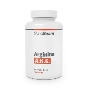 GymBeam Arginin A.K.G 120 tab. (VÝPRODEJ) obraz