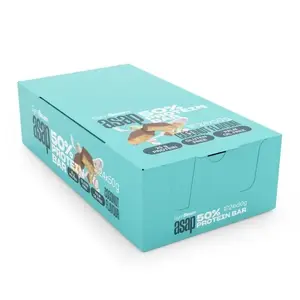 GymBeam ASAP 50% Protein Bar 24 x 50 g - kokos obraz