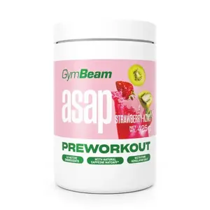 GymBeam ASAP Pre-Workout 425 g - jahoda kiwi obraz