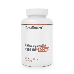 GymBeam Ashwagandha KSM-66 500mg 180 kaps. obraz