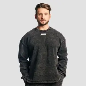 GymBeam Aura Jumper Washed Black - S obraz