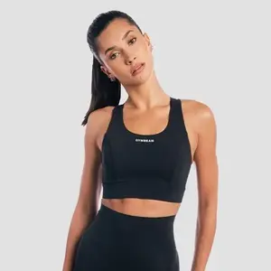 GymBeam Aura Sports Bra Black - S obraz