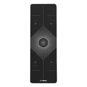 GymBeam Aurora Yoga Mat Black obraz