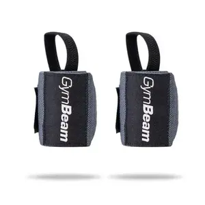 GymBeam Bandáže na zápěstí FIRM dark grey obraz