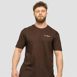 GymBeam Basic Chocolate Brown pánské tričko - XXXL obraz