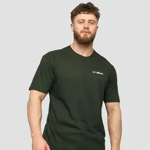 GymBeam Basic Green pánské tričko - XXL obraz