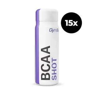 GymBeam BCAA shot 15 x 90 ml - hrozny obraz