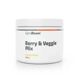 GymBeam Berry Veggie Mix 250 g - citrón limetka obraz