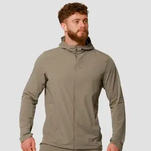 GymBeam Běžecká bunda Pulse Vetiver - XL obraz