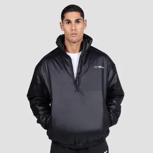 GymBeam Bunda 1/2 Zip Prime Black - S obraz