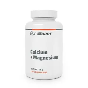 GymBeam Calcium + Magnesium 120 kaps. obraz