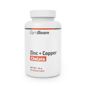 GymBeam Chelát Zinku + Mědi 90 kaps. obraz