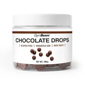 GymBeam Chocolate Drops 300 g obraz