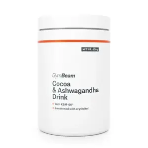 GymBeam Cocoa Ashwagandha Drink 600 g obraz