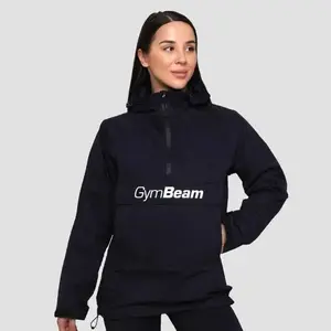 GymBeam Dámská bunda Rain Smock Black - S obraz