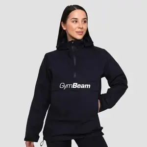 GymBeam Dámská bunda Rain Smock Black POUZE M (VÝPRODEJ) obraz