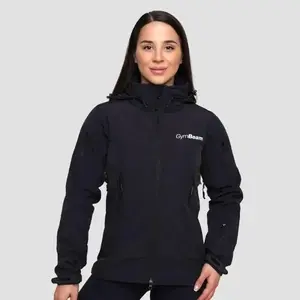 GymBeam Dámská bunda Softshell Black - S obraz