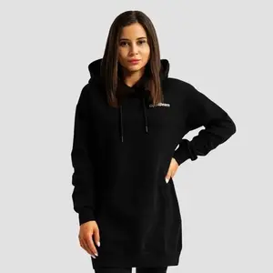 GymBeam Dámská Longline mikina Limitless Black - M obraz