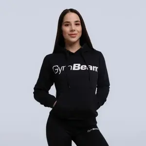 GymBeam Dámská mikina Athlete Black - XL obraz