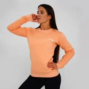 GymBeam Dámská mikina Basic Jumper Powder Peach - XL obraz
