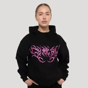 GymBeam Dámská mikina Thorn Black - XS obraz