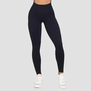 GymBeam Dámské bezešvé legíny Lift Black - S obraz