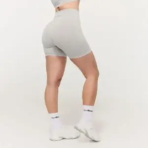 GymBeam Dámské bezešvé šortky Lift Grey - S obraz