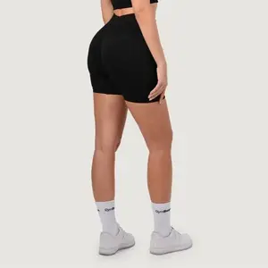 GymBeam Dámské bezešvé šortky NEO Black - XS obraz