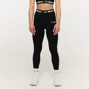 GymBeam legíny Simple Black - S obraz
