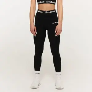 GymBeam legíny Simple Black - S obraz