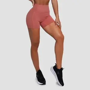 GymBeam Dámské šortky FIT Salmon - XL obraz