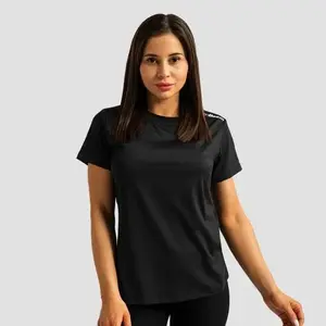GymBeam Dámské sportovní tričko Limitless Black - XL obraz
