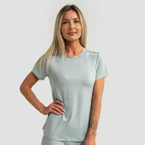 GymBeam Dámské sportovní tričko Limitless Eucalypt - S obraz