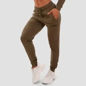 GymBeam Dámské tepláky TRN olive - L obraz