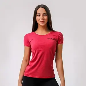 GymBeam Dámské tričko Basic Vintage Red POUZE S (VÝPRODEJ) obraz