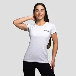 GymBeam Dámské triko Basic Heather Grey - XXL obraz