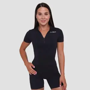 GymBeam Dámské triko Cropped Ignite Black - L obraz