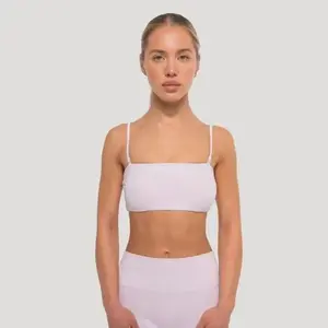 GymBeam Dámský sportovní top Flow Blush - S obraz