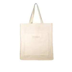 GymBeam Eco Tote béžová plátěná taška obraz