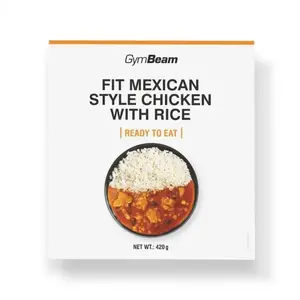 GymBeam FIT Kuře s rýží na mexický způsob Ready to eat 420 g obraz