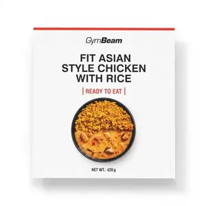 GymBeam FIT Kuřecí s rýží na asijský způsob Ready to eat 6 x 420 g obraz