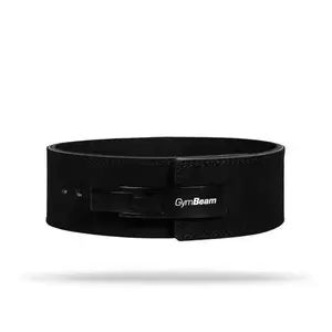 GymBeam Fitness opasek LEVER black - S obraz