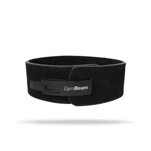 GymBeam Fitness opasek LEVER Black/Orange - M obraz